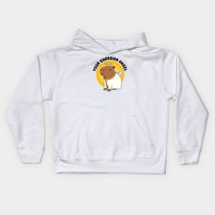 Your Guardian Angel Capybara Kids Hoodie